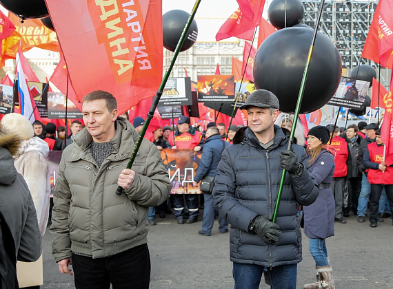 "Год Майдану. Не забудем, не простим", Москва, 21.02.2015 (часть 1)