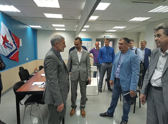 Рабочий визит Алексея Журавлева в Новосибирск (17.06.2020)