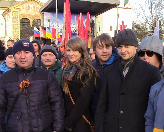 Родинцы Ярославля приняли участие в митинге в поддержку народа Крыма