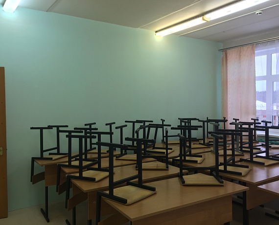 Соратники помогли отремонтировать школьный класс в Истринском районе