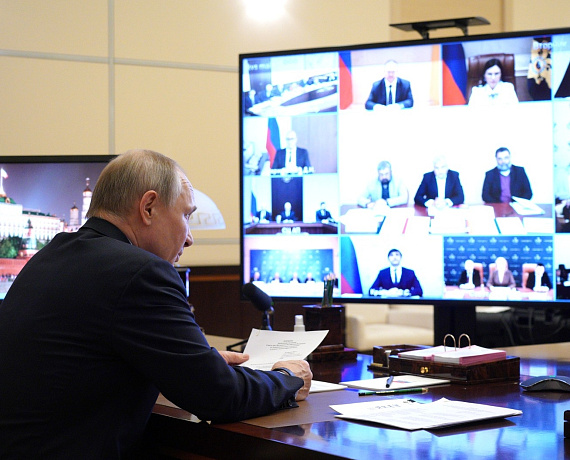 Журавлев принял участие в Совете по межнацотношениям под председательством Путина