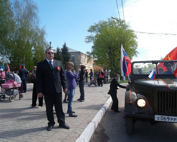 Рязанские партийцы приняли участие в празднике Победы