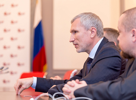 Встреча Алексея Журавлёва с руководством сербской партии "Двери", 02.10.2015