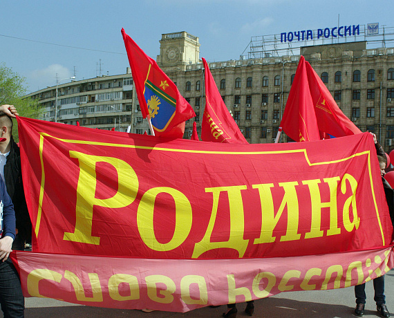 В Волгограде в колонне "РОДИНЫ" шагали 300 человек