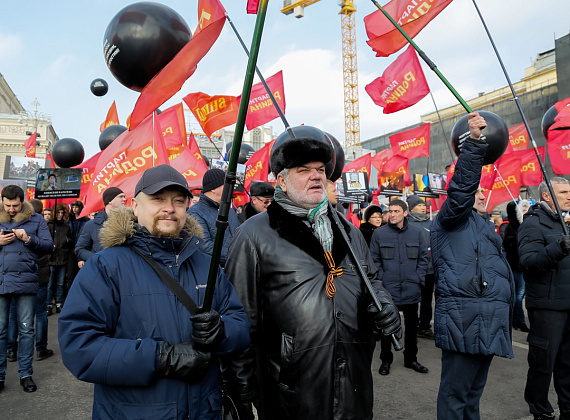"Год Майдану. Не забудем, не простим", Москва, 21.02.2015 (часть 1)