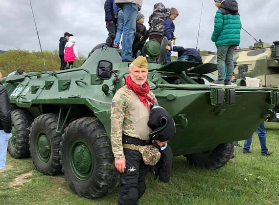 Алексей Журавлев на праздновании Дня Победы в Республике Крым, 09.05.2019