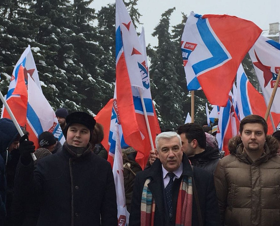 Воронежская "РОДИНА" присоединилась к всероссийской акции "Россия в моем сердце"