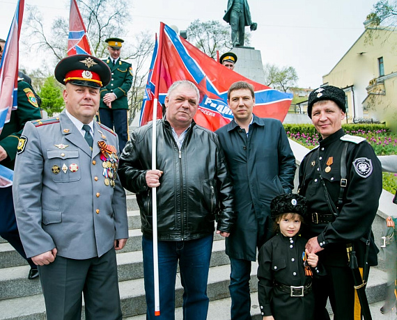 Приморские соратники приняли участие в торжественном митинге