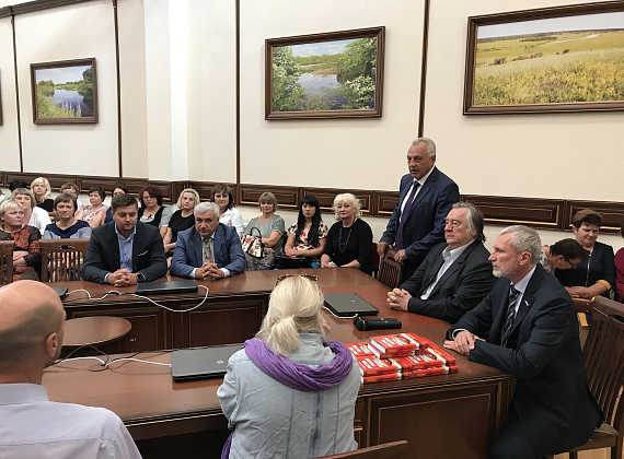 Рабочий визит Алексея Журавлева и Александра Проханова в Воронежскую область, 5-6.09.2017
