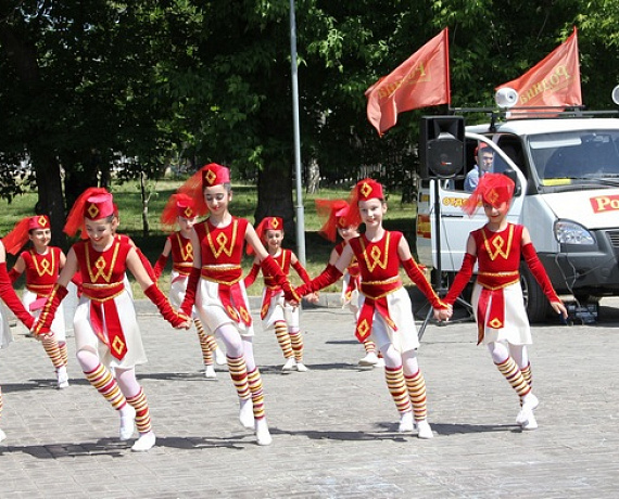 Патриоты организовали детский праздник в Самаре