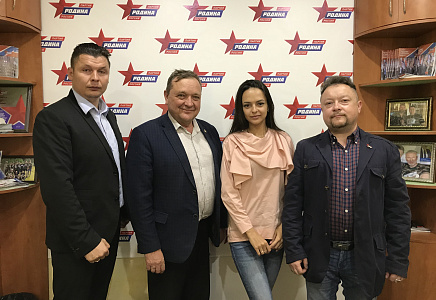 Бирюков и Лугинин в Кирове встретились с главой вятского казачества