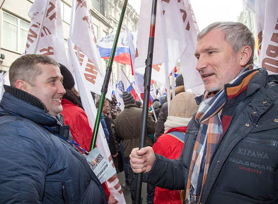 "Год Майдану. Не забудем, не простим", Москва, 21.02.2015 (часть 2)