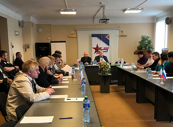 Федор Бирюков на конференции по выдвижению Андрея Петрова в губернаторы Санкт-Петербурга, 02.06.2019