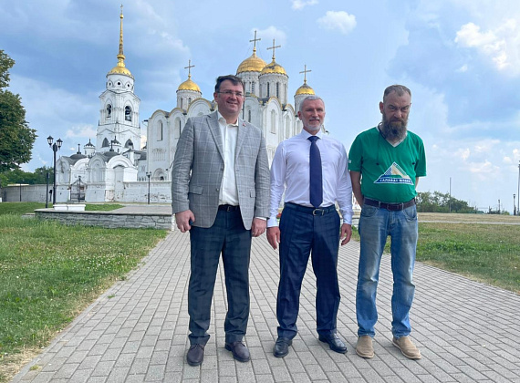 Рабочий визит Алексея Журавлев во Владимирскую область, 27.06.2021