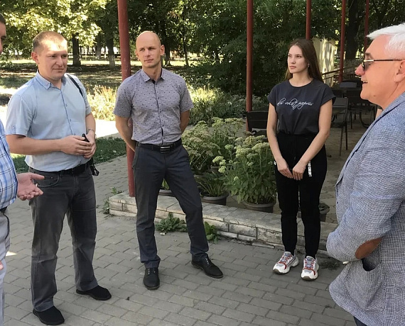 Любомир Радинович встретился с главой администрации Бобровского района Воронежской области