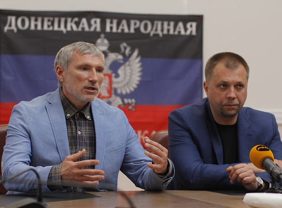 Алексей Журавлёв в Донецке: пресс-конференция, общение с прессой, интервью (часть 1), 12 июня 2014 г.