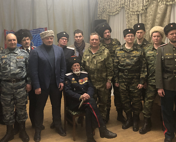 Федор Лугинин выступил на встрече вятских казаков с верховным атаманом