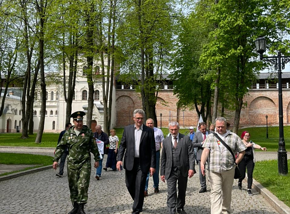 Рабочий визит Алексея Журавлева в Новгородскую область, 17.05.2021