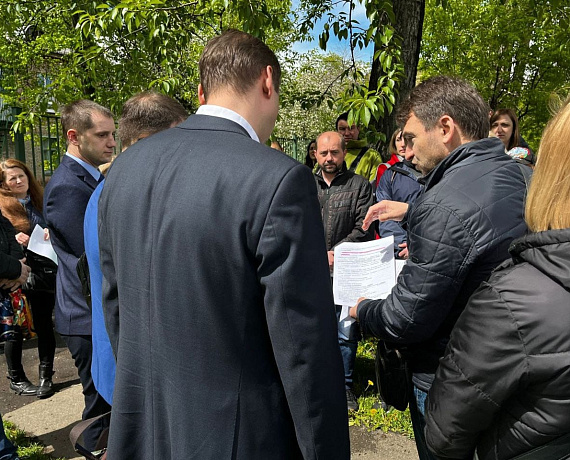 В Подмосковье прошли встречи с жителями г.Мытищи и спортсменами в Орехово- Зуево.