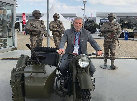 Алексей Журавлев на III Международном военно-техническом форуме "Армия-2017", 22.08.2017