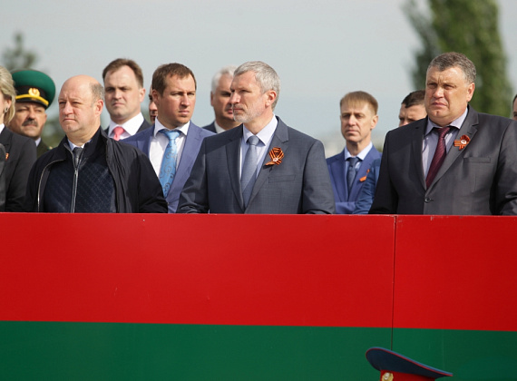 Визит российской делегации во главе с Рогозиным в ПМР, 9 мая 2014 г.