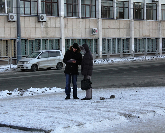 Активисты провели очередную акцию в защиту памятника Курчатову в Челябинске