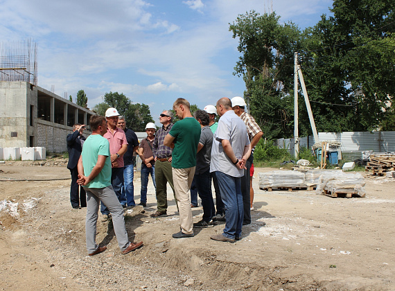Журавлёв посетил стройплощадку медфакультета ПГУ в ПМР, 13.07.2015