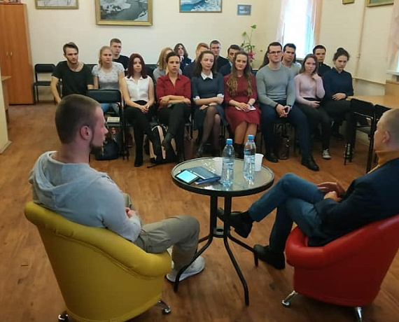 Владимир Лактюшин встретился с Молодежным парламентом Раменского района