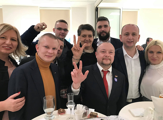 Визит делегации "РОДИНЫ" в Черногорию на съезд ДНП