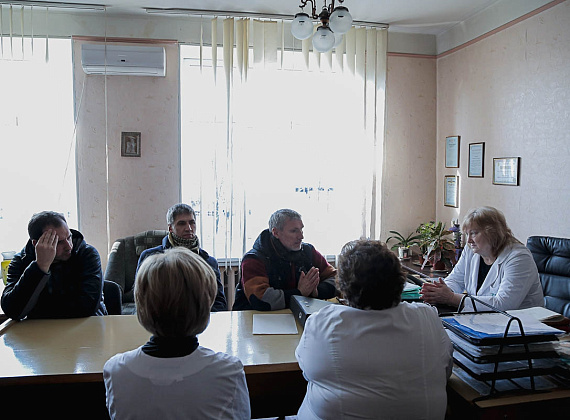 Делегация партии "РОДИНА" в Новороссии, 03.11.2014