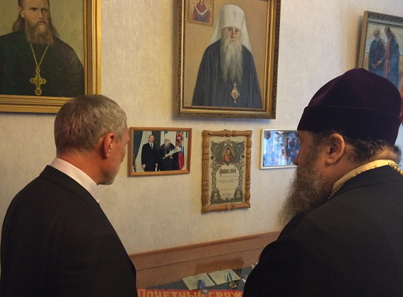 Визит Алексея Журавлёва в Рязанскую область, 23.06.2015