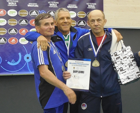 Сергей Мирошниченко встретился с чемпионом по греко-римской борьбе