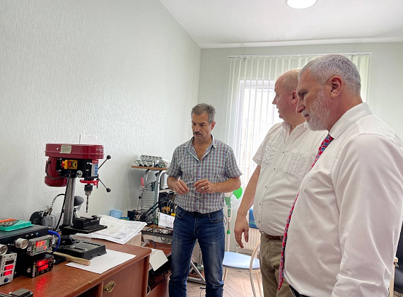 Рабочий визит Алексея Журавлева в Тамбовскую область, 29.07.2021