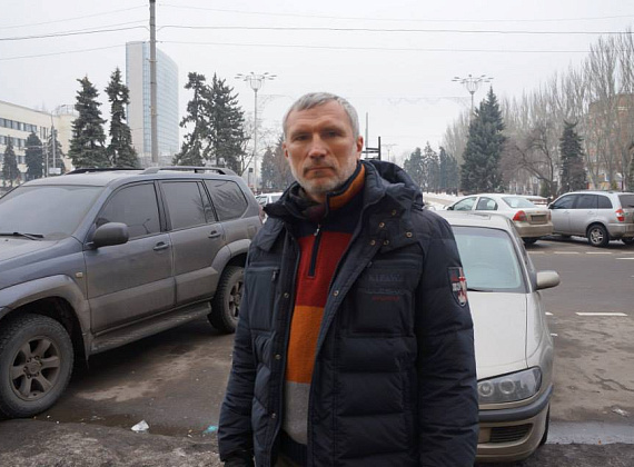 Визит Алексея Журавлева в Донецк, 29.01.2015