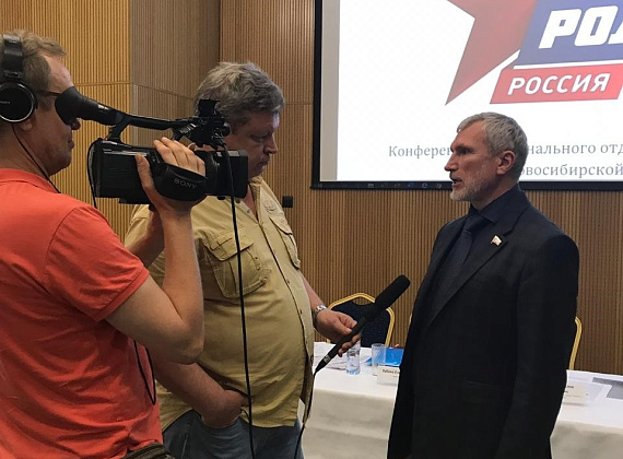 Рабочий визит Алексея Журавлева в Новосибирскую область, 03.07.2019