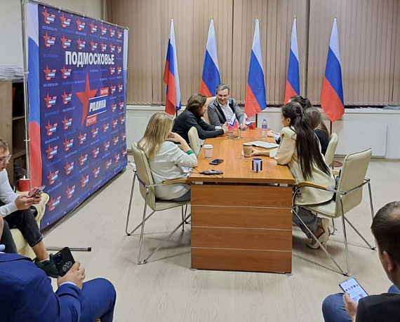 Состоялись встречи "молодежки" и Подмосковной "РОДИНЫ" с блогерами и редакторами Первого канала и ТВЦ