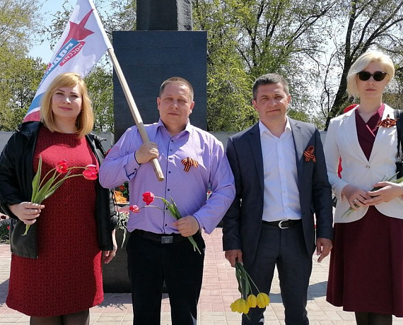 Воронежская "РОДИНА" приняла активное участие в праздновании Дня Победы