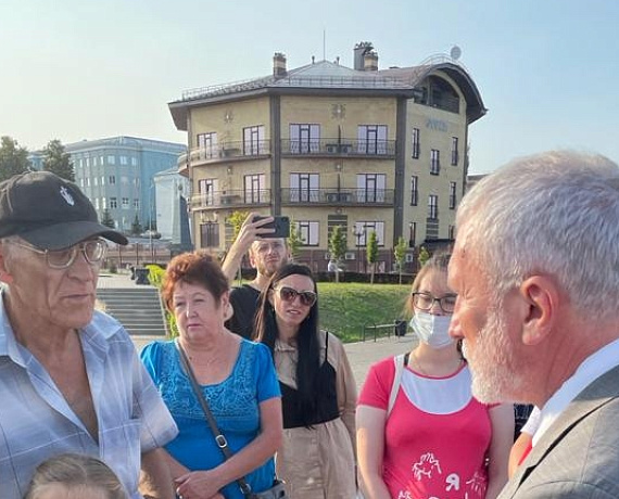 Жители Сарапула рассказали Алексею Журавлеву о проблемах города