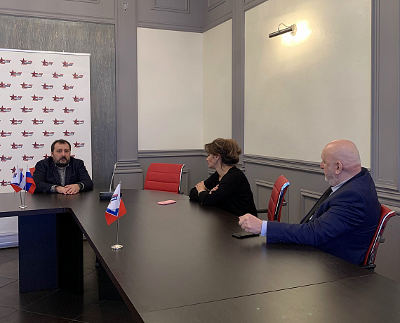 В Исполкоме прошла встреча с президентом ФНКА АзерРос