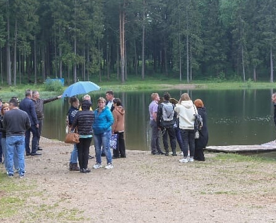 Подмосковная "РОДИНА" позаботится о должном благоустройстве пруда в поселке Пересвет