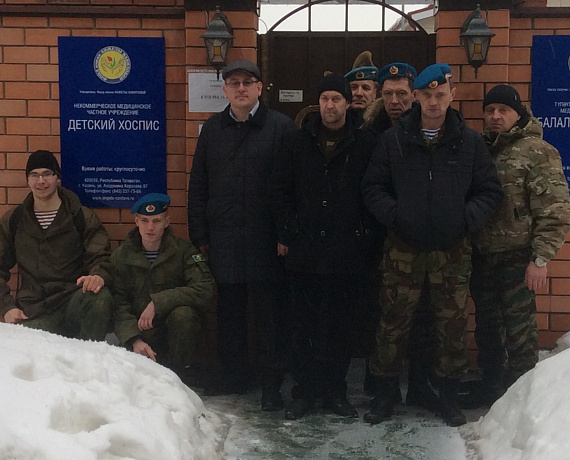 Айрат Ханипов посетил казанский детский хоспис