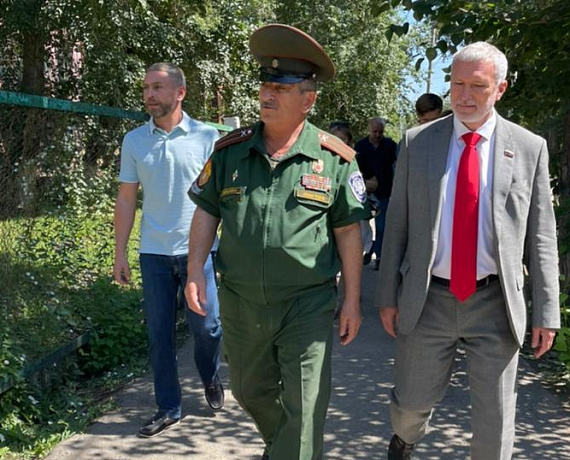 Алексей Журавлев встретился с казаками Омской области
