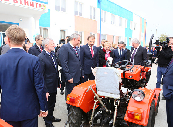 Открытие школы в селе Ташлык, 11.10.2016