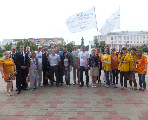 Патриоты Курска провели акцию против наркотиков