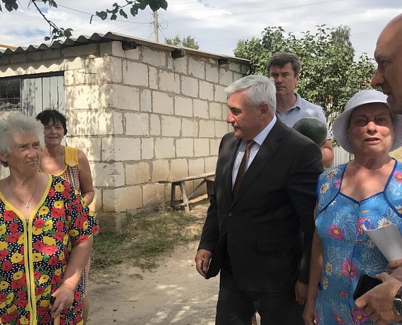 Председатель Воронежской "РОДИНЫ" совершил рабочий визит в Репьевский район