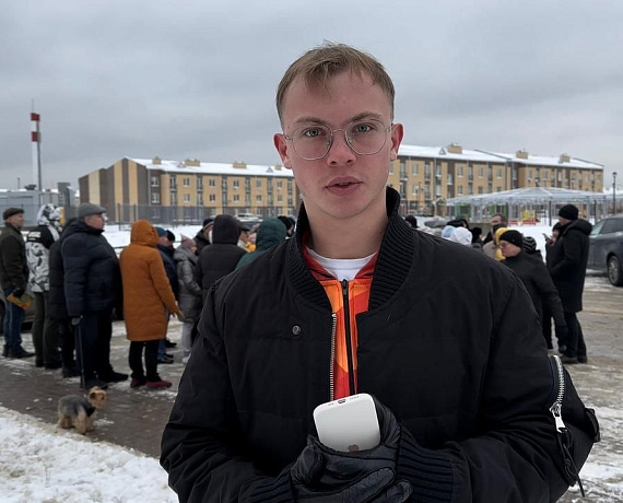 Молодежное движение "Голос Родины" посетило ЖК "Борисоглебское"