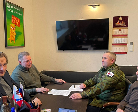 Рылеев и Лобзин встретились с руководством Рязанской "РОДИНЫ"