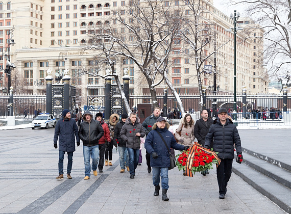 Партия "РОДИНА" почтила память погибших за Воронеж, 25.01.2015