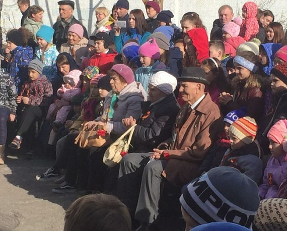 "РОДИНА" поздравила новосибирцев с Днем Победы