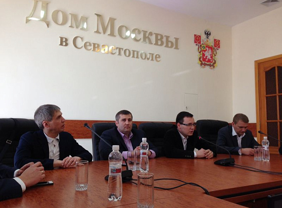Делегация "РОДИНЫ" и инвесторов в Крыму, 12 и 13 апреля 2014 г.
